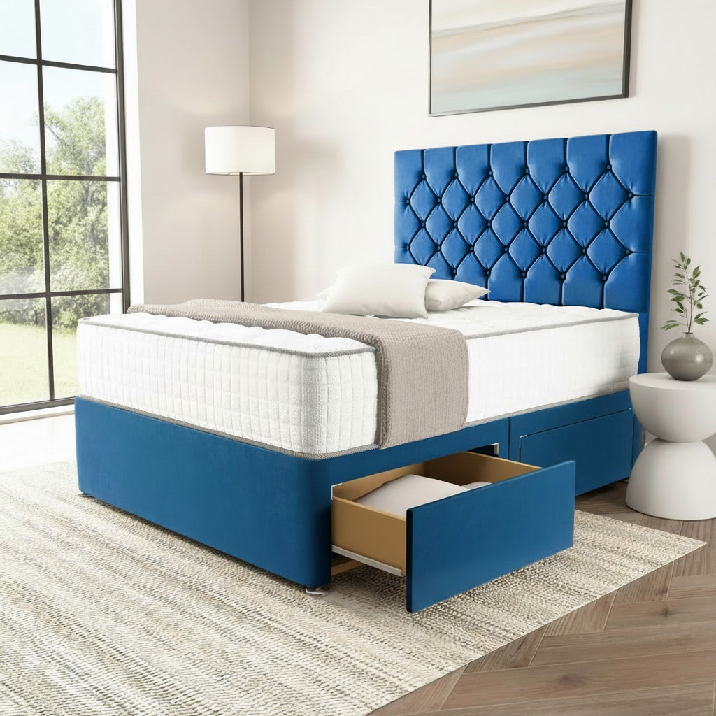 Blue Plush Velvet