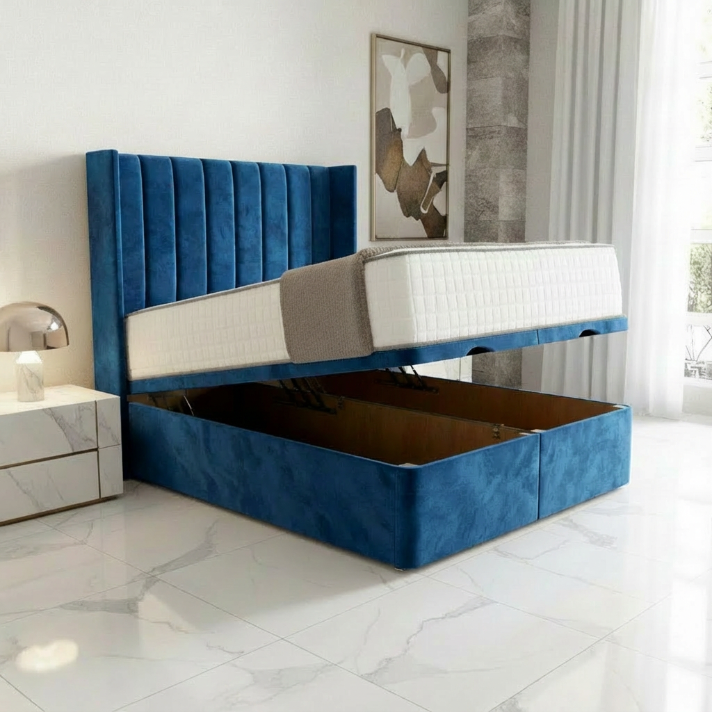 Blue Plush Velvet