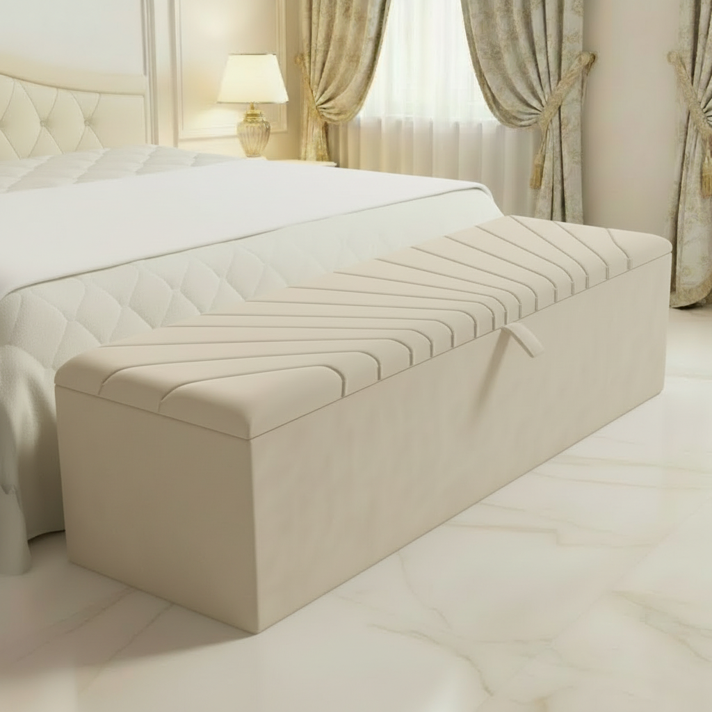 Cream Plush Velvet