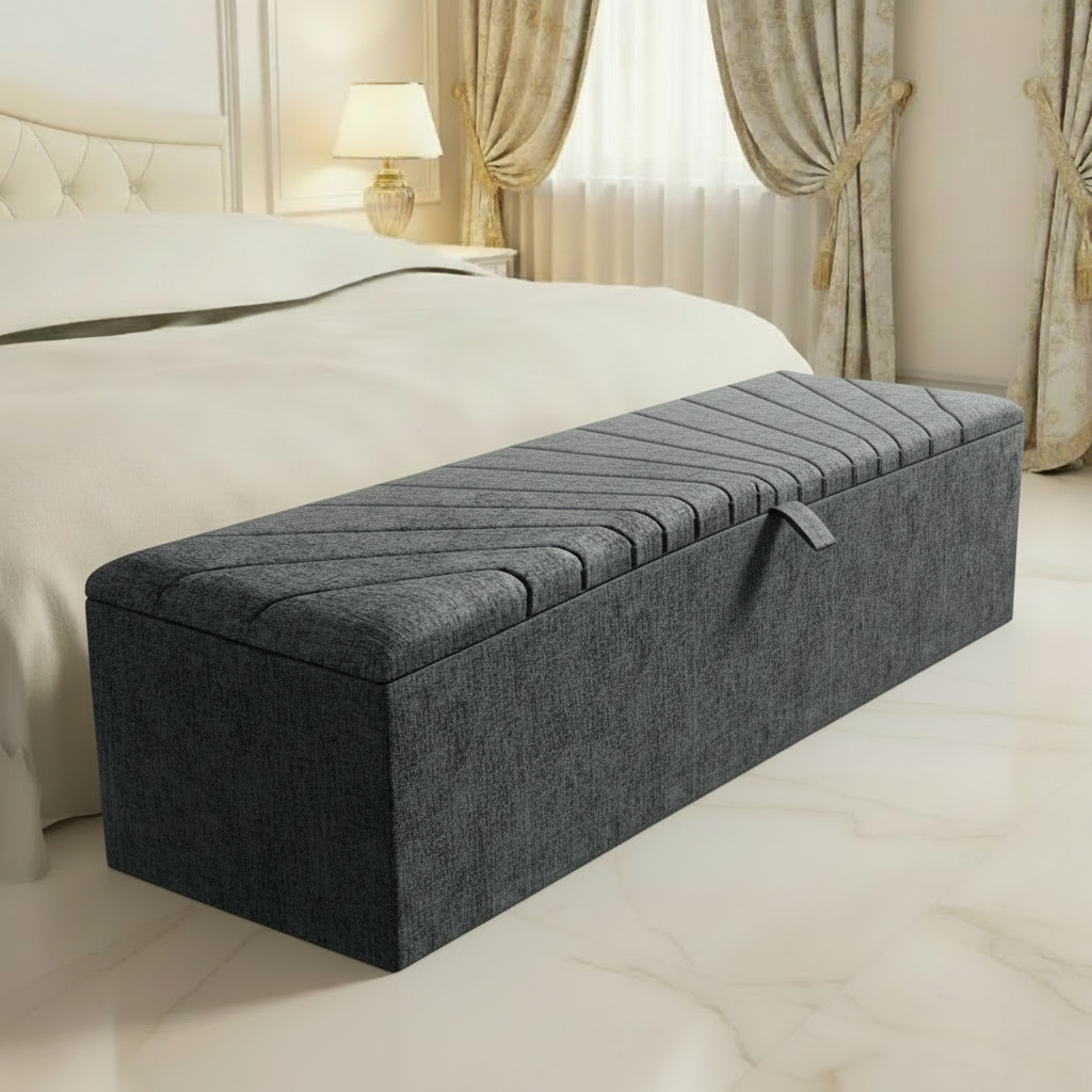 Charcoal Chenille