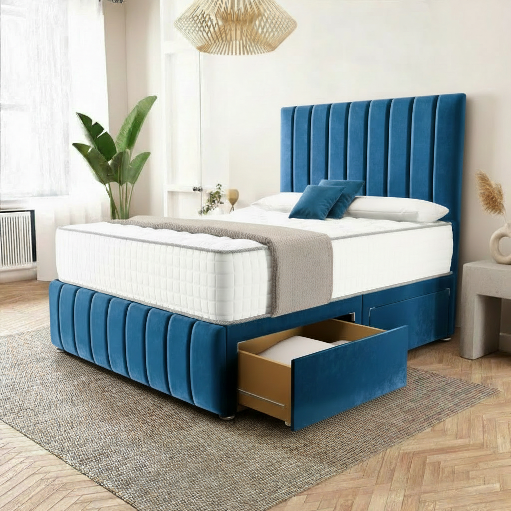 Blue Plush Velvet