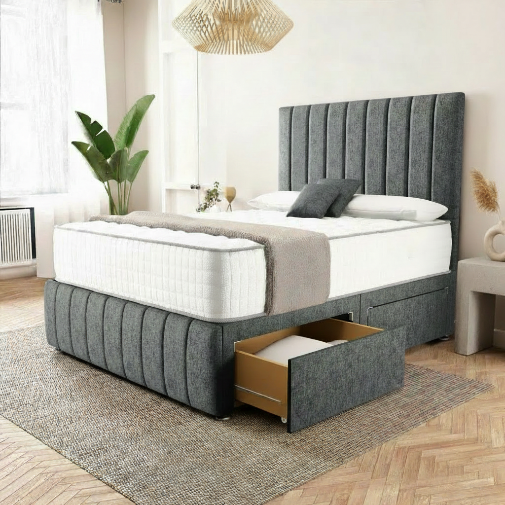 Charcoal Chenille
