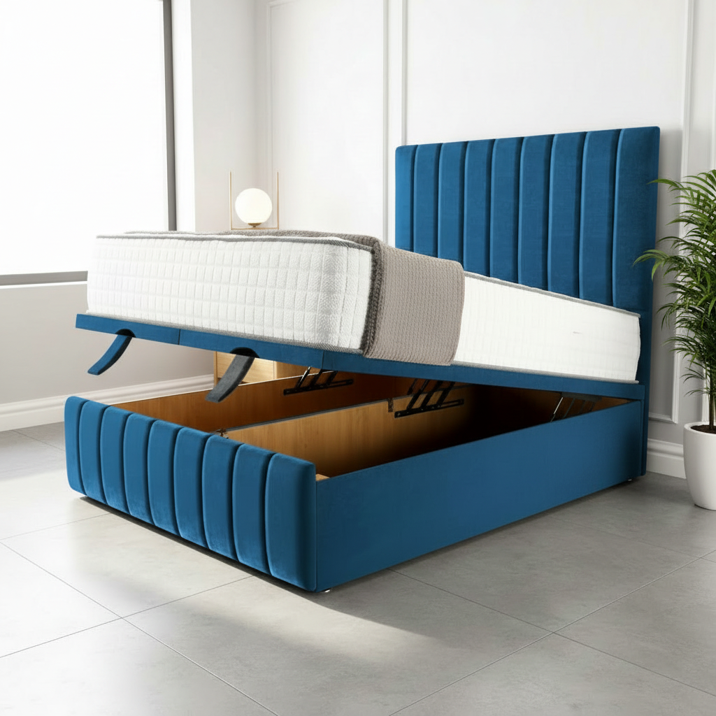 Blue Plush Velvet