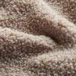 Teddy Boucle Fabric: Mink