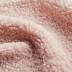Teddy Boucle Fabric: Pink
