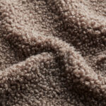 Teddy Boucle Fabric: Truffle