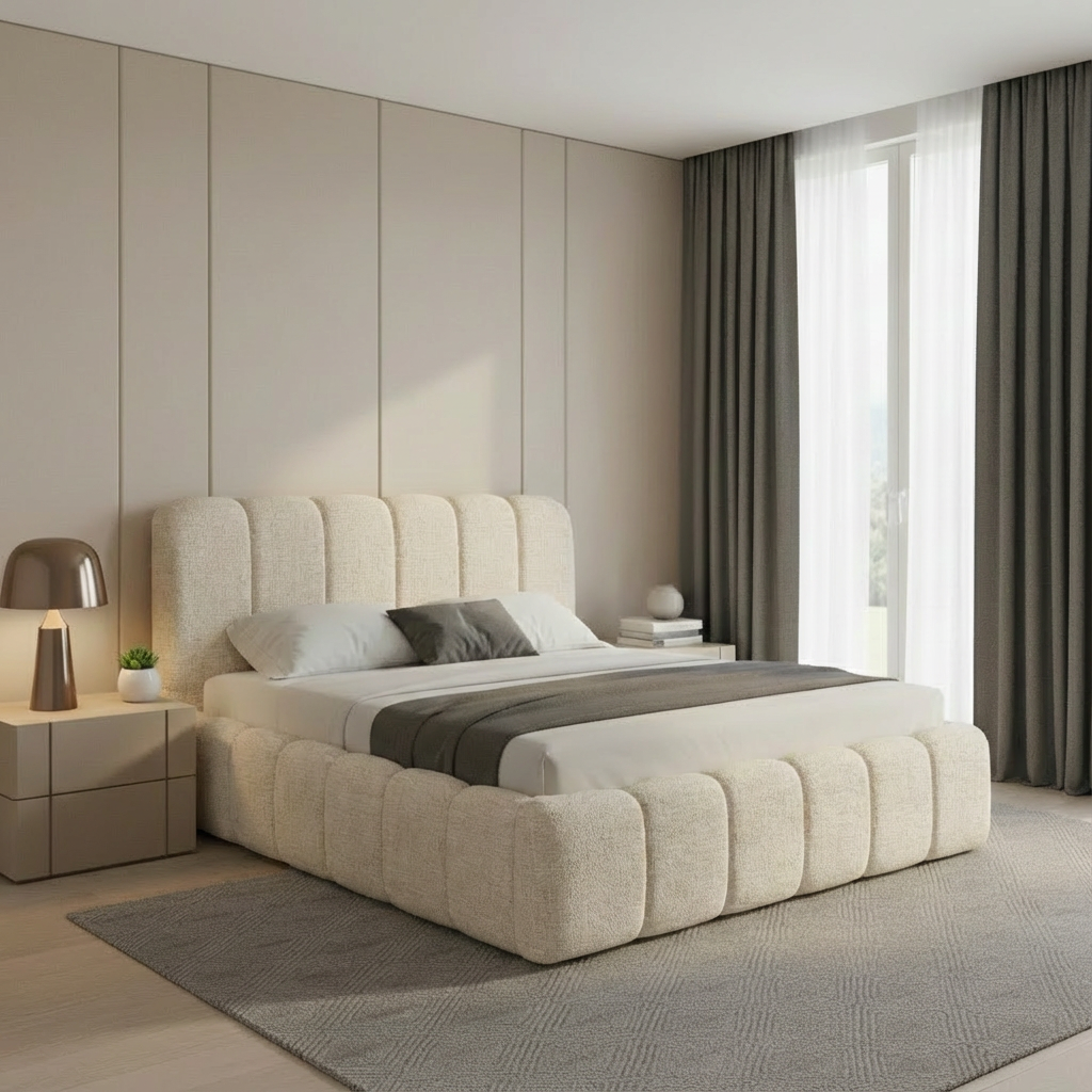 Cream Chenille