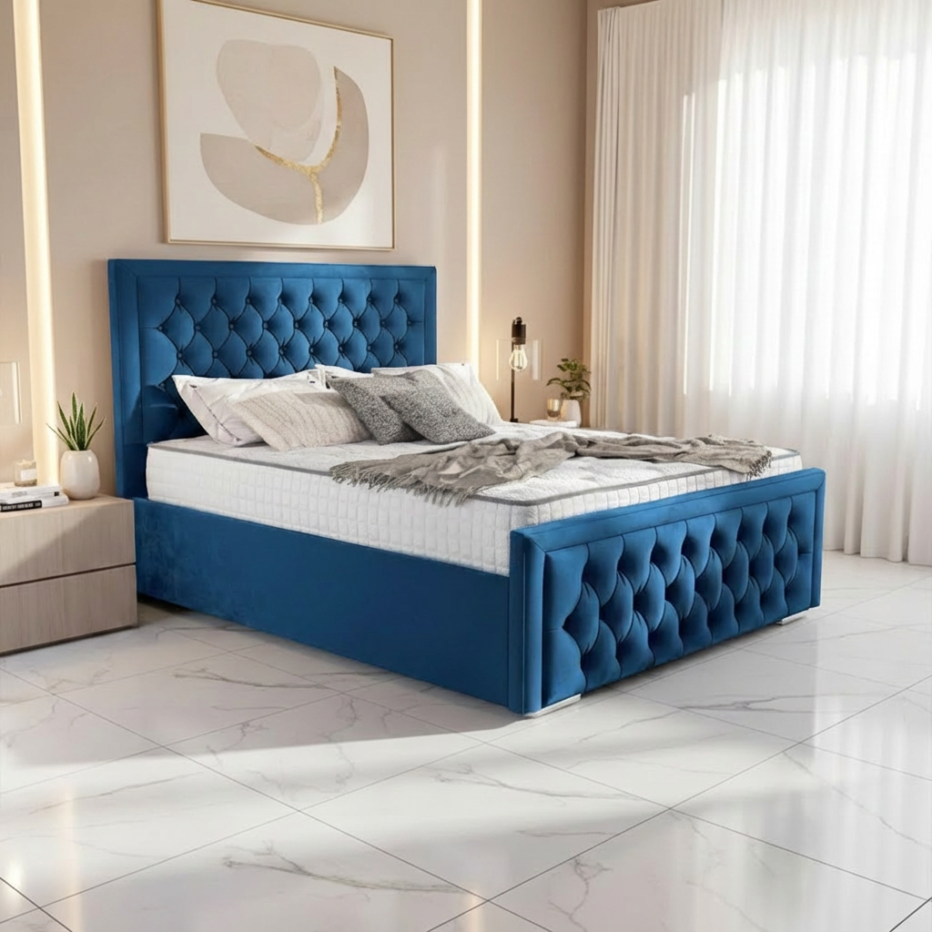Blue Plush Velvet