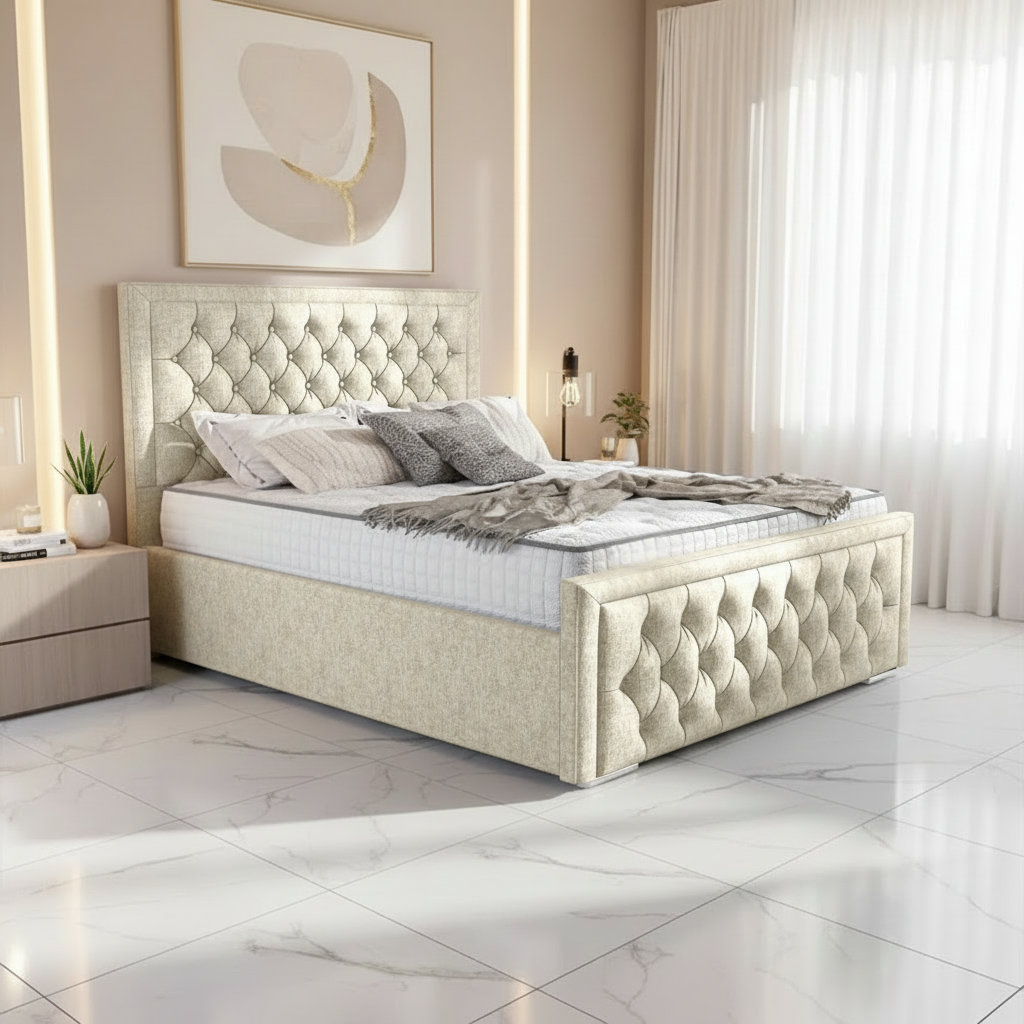 Cream Chenille