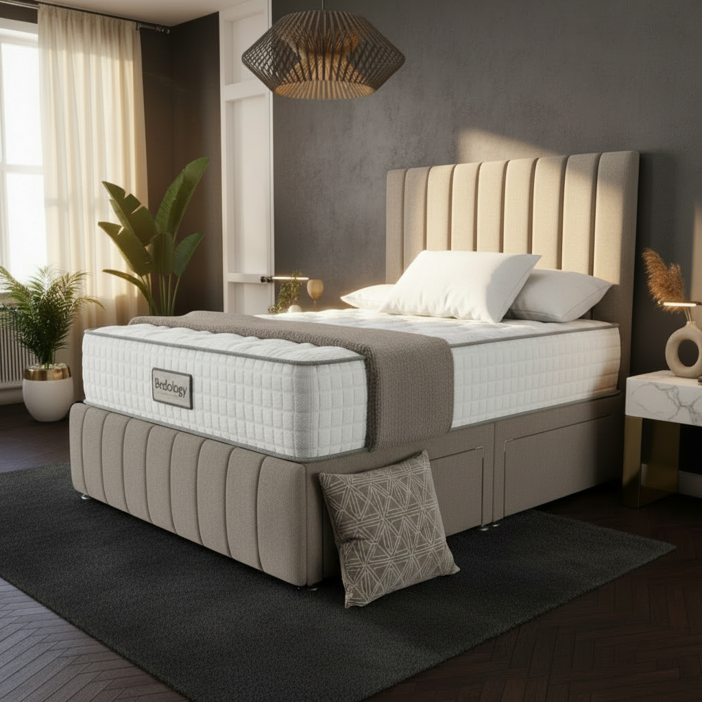 Brisbane Divan Bed - Seal Grey Naples