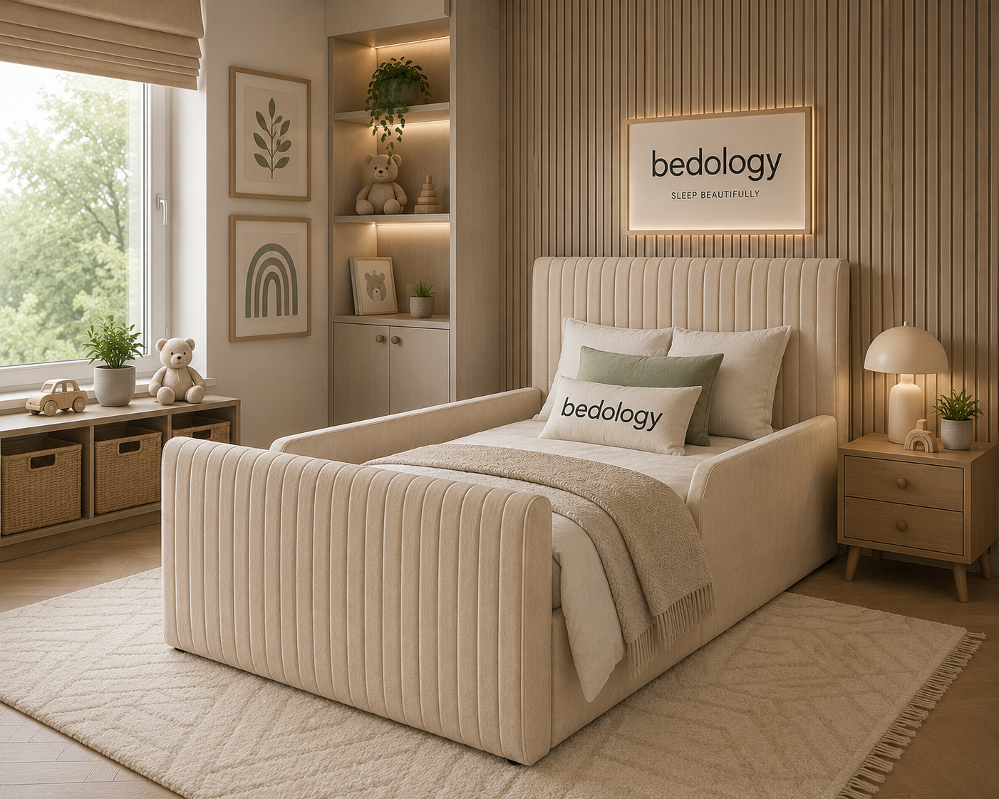 Close Panel Toddler Bed