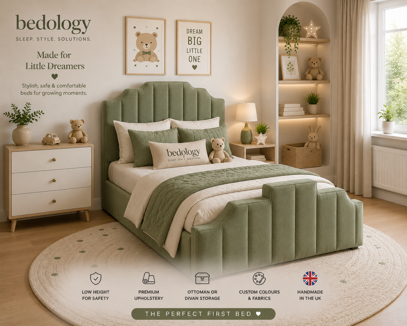 CozyNest Kids Bed