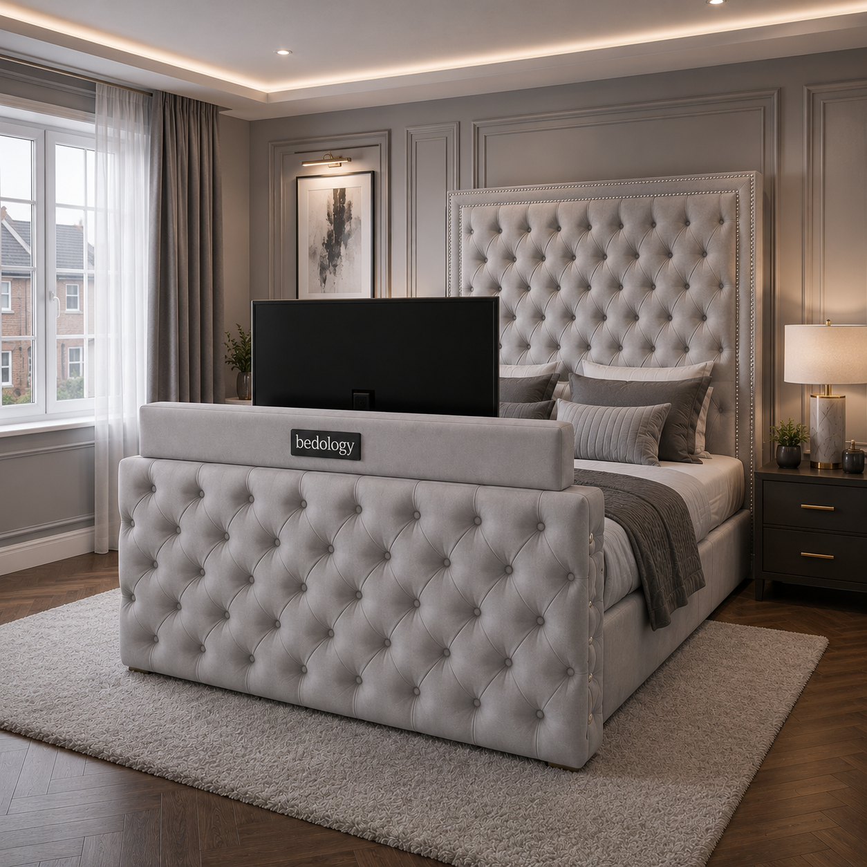 Elegant TV Bed