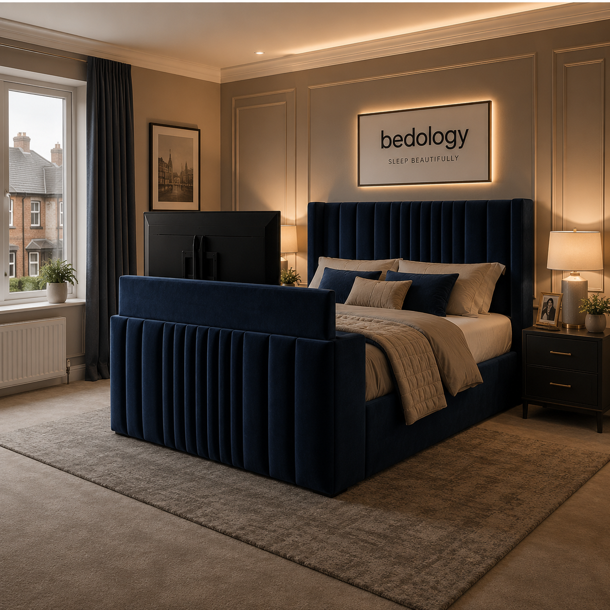 Lisbon TV Bed