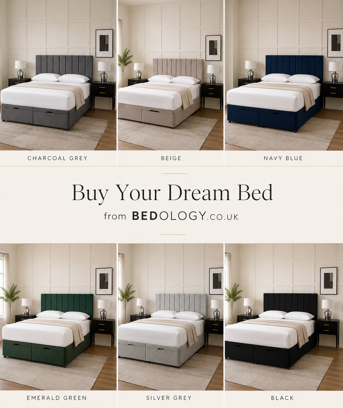 Montgomery Ottoman Divan Bed Set