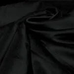 Plush Soft Velvet Fabric: Black