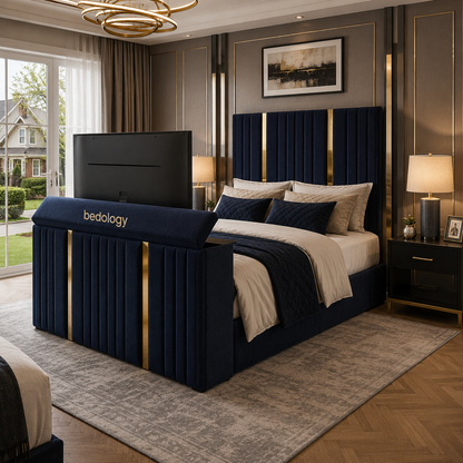 Simple Strip TV Bed