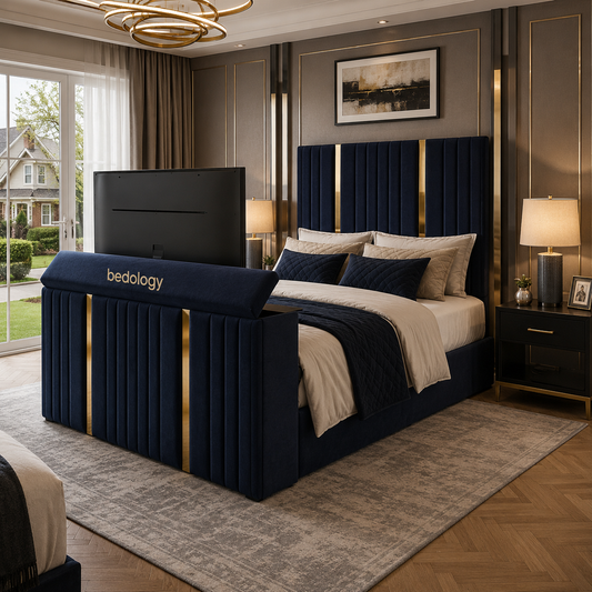 Simple Strip TV Bed